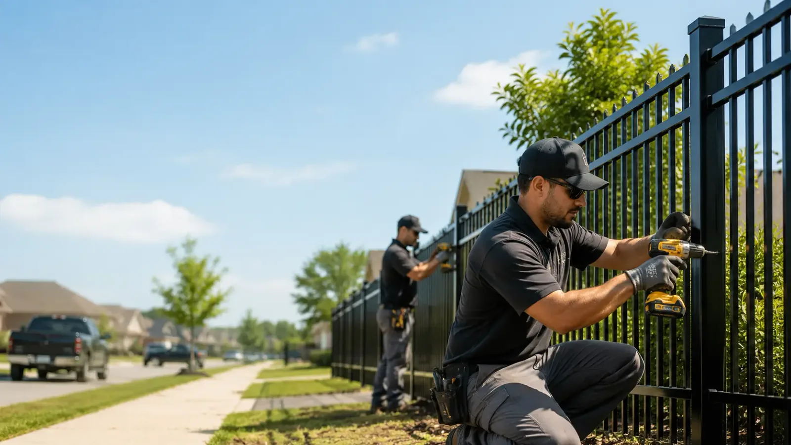 Metal Fence Installation in Venice, IL